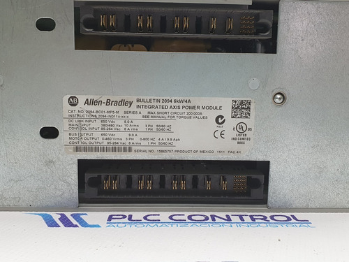 Allen Bradley 2094-bc01-mp5-m Fuente De Alimentacion (Usado)