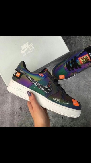 air force 1 just do it refletivo