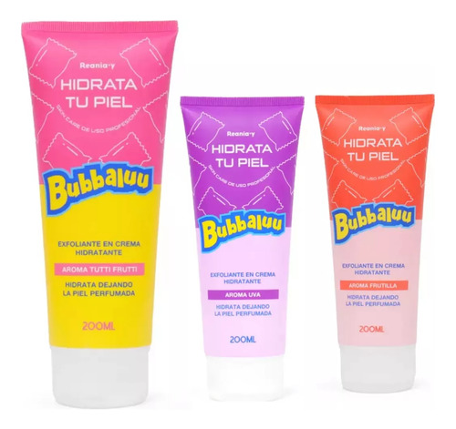 Exfoliante Corporal En Crema Bubbaluu 200 Ml