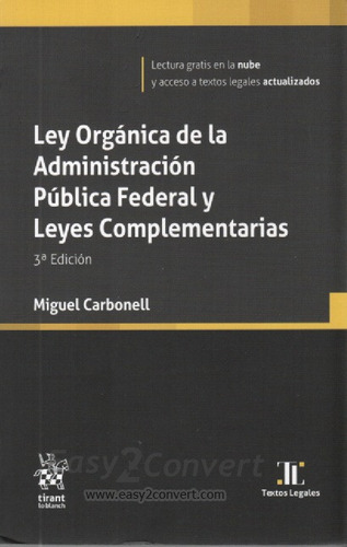 Ley Organica De La Administracion Publica Federal Y Leyes Co