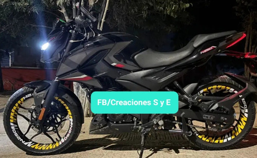Stikers Calcomanias Bajaj Pulsar N250 Reflejante Rin 17