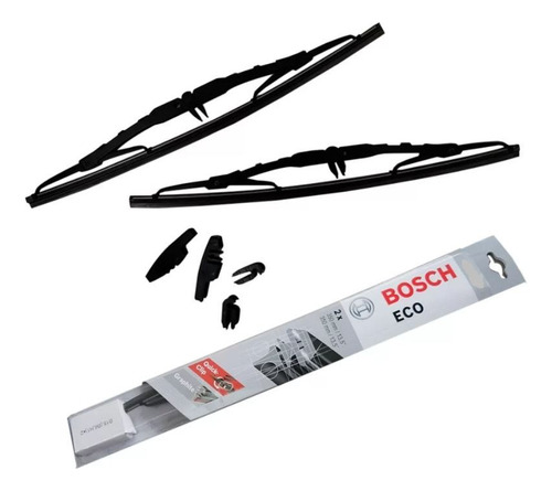 Kit Cepillo Limpia Parabrisas Bosch Eco 18 Pulgadas Metalico