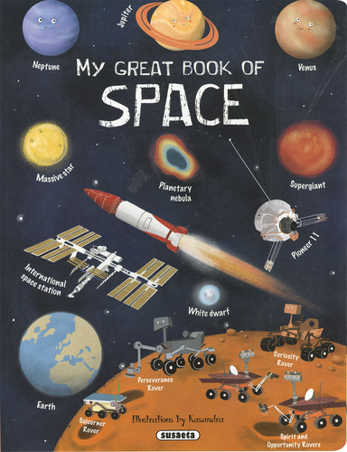 Libro My Great Book Of Space - Ortiz, Isabel