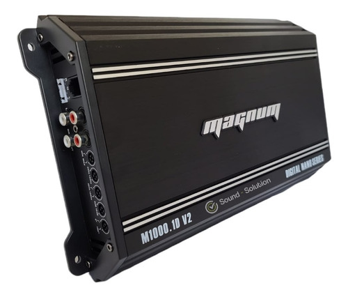 Amplificador Magnum 1000.1 Clase D 1400w Max Linkeable 