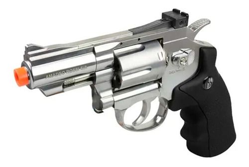 Revólver De Pressão Co2 708s Cromado 4.5mm - Mostruário