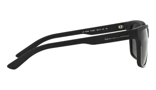 Lentes De Sol Rectangular Negro Armani Exchange