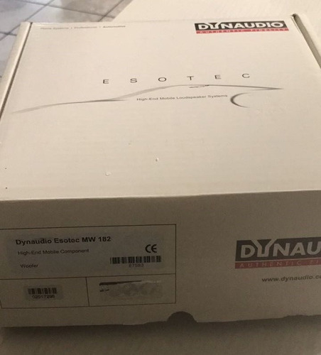 Cambio Dynaudio Esotec Mw182 Subwoofer Hi End Jl Audio Hertz