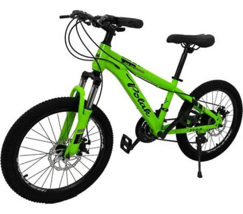 Bicicleta Aro 20 21 Marchas Cor:verde