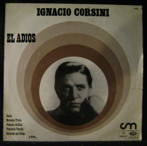 Ignacio Corsini-el Adios-lp Vinilo