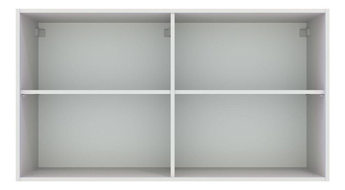 Gabinete Superior Almacenamiento Garaje Madesa 120cm Color Blanco