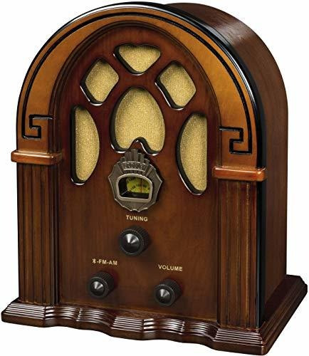 Crosley Cr31d Retro Radio Bluetooth Color Nogal