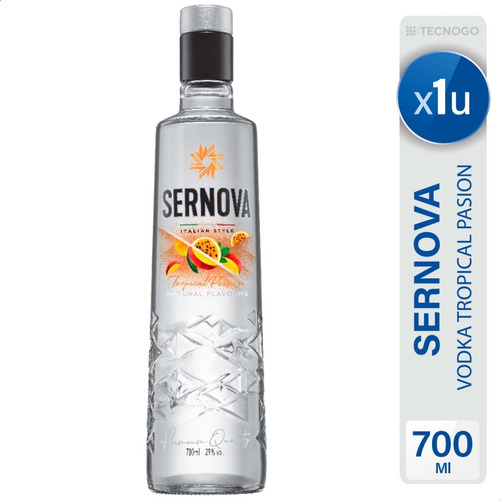 Vodka Saborizado Sernova Tropical Passion - Mejor Precio