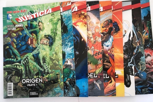 Comic Dc: Liga De La Justicia - 9 Tomos. Colección Completa