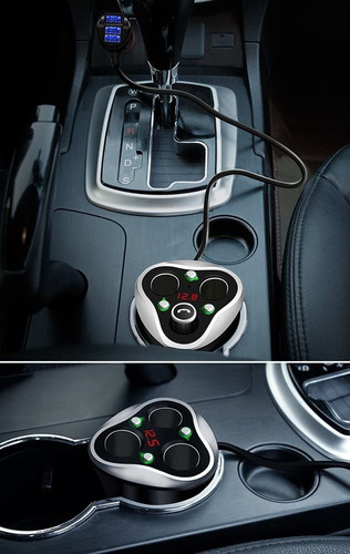Adaptador De Encendedor De Coche Sk-15 Con Usb Skyocean