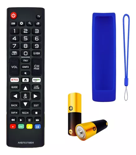 Control Remoto Para LG Smart Tv Con Netflix + Funda Y Pila