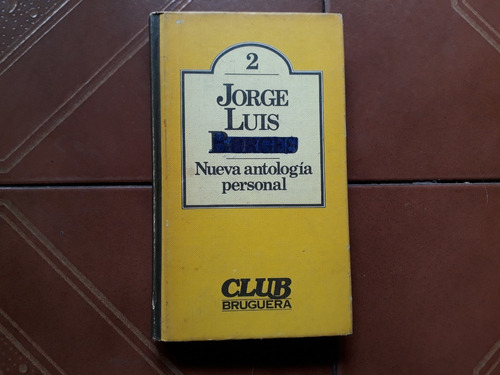 Libro Nueva Antologia Personal Jorge Luis Borges 