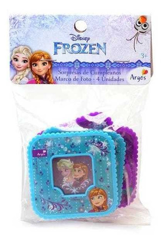 Sorpresas Frozen Marco Foto × 4 Para Cotillón Cumpleaños 