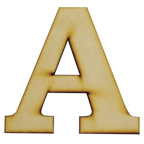 Letras Y Números En Mdf 3 Mm Corte Láser 25cm De Alto 10 Pz