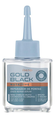 Kit Amend Gold Black -shampoo Condicionador E Reparador 30ml