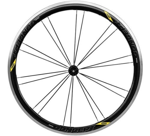 Par Roda Speed Vzan Concept Clincher Cor Preto