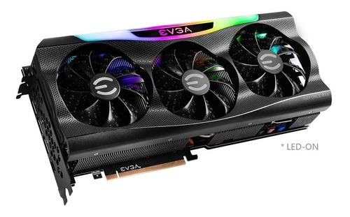 Placa de video Nvidia Evga  Ultra Gaming GeForce RTX 30 Series RTX 3080 12G-P5-4877-KL 12GB