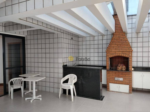 Imagem 28 de 30 de Cobertura Com 3 Dormitórios À Venda, 270 M² Por R$ 1.170.000,00 - Vila Baeta Neves - São Bernardo Do Campo/sp - Co0028