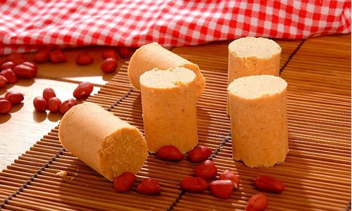 Imagem 2 de 3 de Corky Paçoca Rolha Zero Açúcar Diet 170g / 07 Unid. Manibi