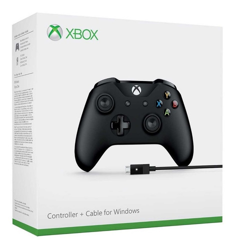 Joystick Xbox One Compatible Pc Cableado Original Nuevo