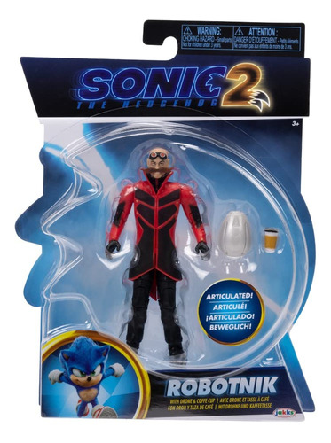 Sonic The Hedgehog 2 The Movie Coleccin De Figuras De Accin