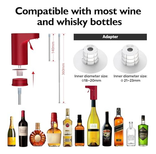 Dispensador De Vino De Pantalla Digital Tactil Inteligente
