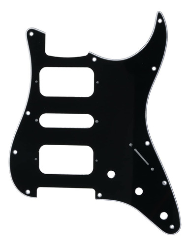 11 Agujero Esquina Redonda Hsh Strat Pickguard Para Guitarra