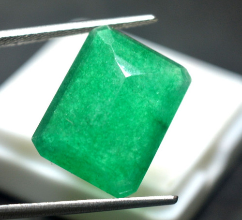 Esmeralda Opaca - Corte Octogonal- 12.75ct - 17.16mm + Envío