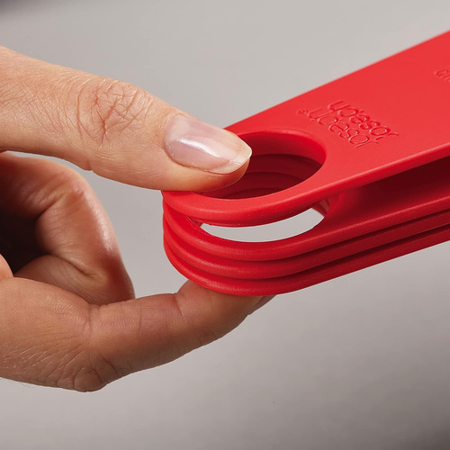 Juego De Tazas Medidoras Duo De 4 Piezas Con Asas De Clip, C