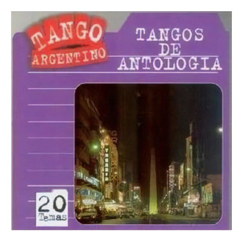 Tangos De Antologia - Varios Interpretes (cd)