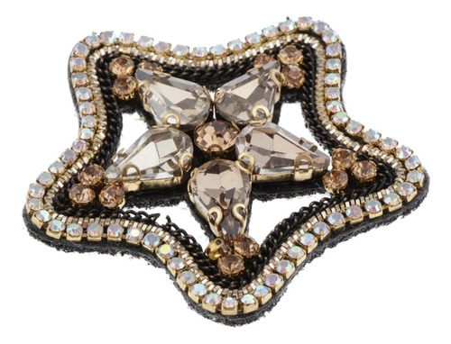3pc Apliques Abalorios Rhinestone Parche Bordado Ropa