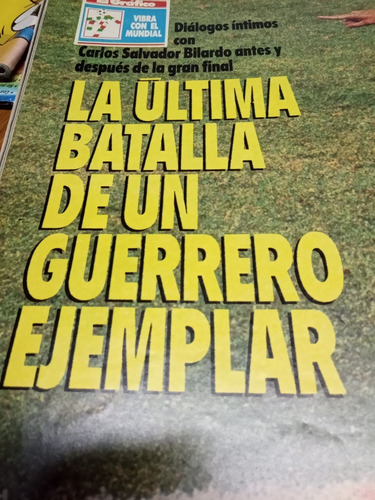 Revista El Gráfico Número 3692 , Julio De 1990 , Subcampeón (Usado)