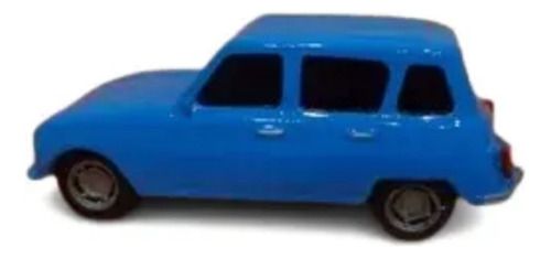 Renault 4 Celeste Pastel 1/43 Hermoso Cartrix