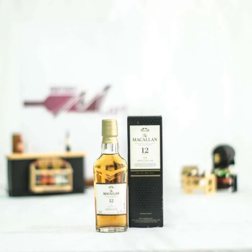 Whisky Macallan Sherry Oak Cask 12 Anos 50ml 40% Miniatura