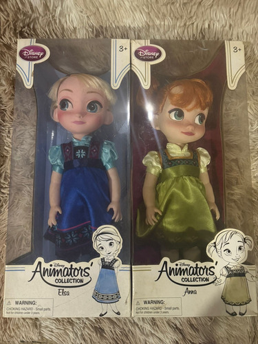 Muñecas Frozen Original Disney Elsa Y Anna (Usado)