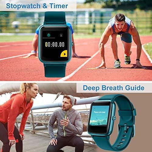 Imagen 5 de 8 de Reloj Smart Watch Para Teléfonos Android iPhone (verde)
