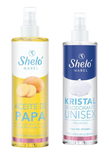 Aceite De Papa + Desodorante Krystal Shelo