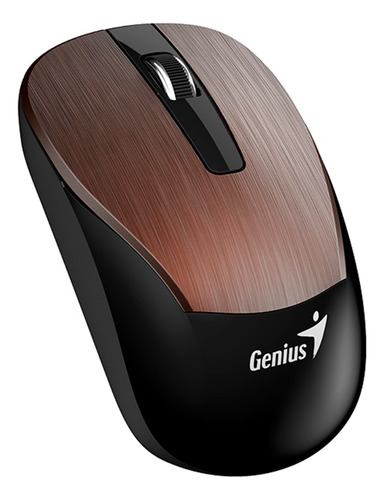 Mouse Inalambrico Genius Eco-8015 C-bateria Recargable-café