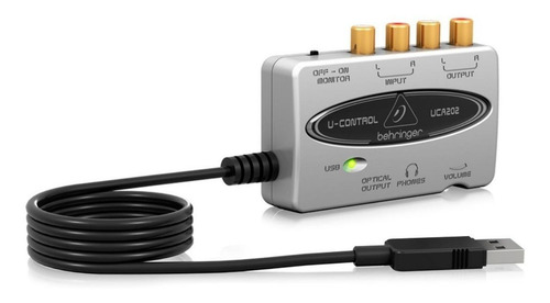 Imagem 3 de 7 de Interface De Áudio Behringer Uca202 + Nf/garantia