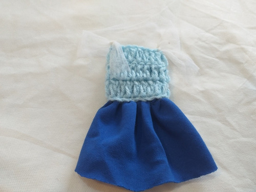 Ropa Vestido Corto O Largo Para Barbie O Similar Muñeca X 2 (Usado)