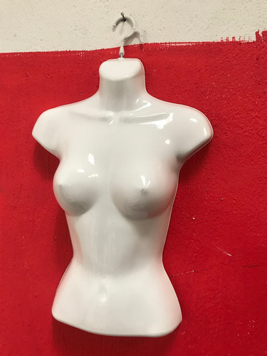 Maniqui Busto Blusa Dama Plastico Flexible Exhibidor