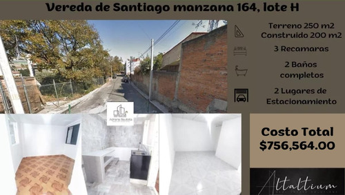 Casa En La Delegación Cuajimalpa, Col. Lomas De Palo Alto, Calle Vereda De Santiago Manzana 164, Lote H.  Cuenta Con 2 Lugares De Estacionamiento.  Nb10-di