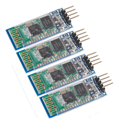 Módulo Serial Bluetooth Inalámbrico Hc-06 Rs232 De 4 Pines Y