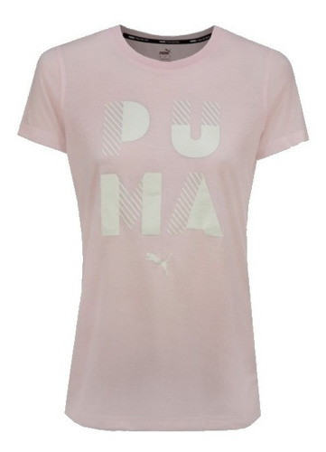 Playera Puma Performance Mujer Dama Rosa Gym Entreno Correr