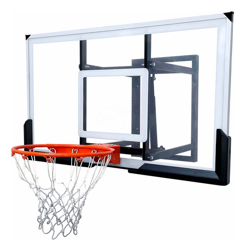 Tabela De Basquete Em Acrílico Com Aro E Fixador De Parede