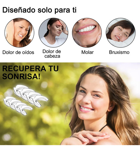 Protetores Noturnos De 8 Peças Com Estojo Triangular -